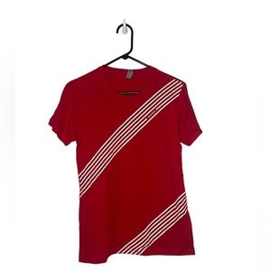 Red Peloton Cotton Tee